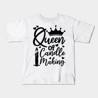 queen of candle making Kids T-Shirt